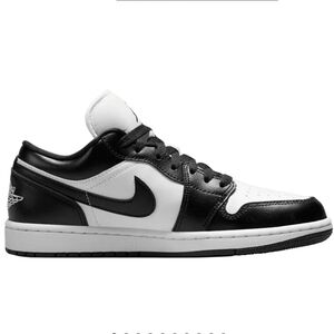 Nike Air Jordan 1 Low Women's Shoes Size 6 Color: White/Black/White